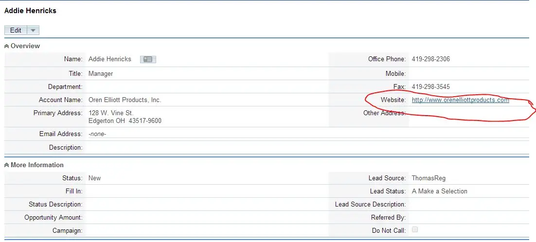 SuiteCRM screenshot: SuiteCRM Quick Start Guide for New Sales Team Members — step 2