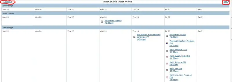 SuiteCRM screenshot: Viewing Calendars for One or More Users
